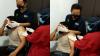 Lucu, Polisi di Tasikmalaya Histeris Takut Jarum Suntik saat Divaksin Covid-19