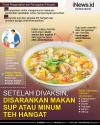 Infografis Tips Usai Vaksinasi Covid-19: Makan Sup Ayam