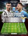 Infografis Juventus Vs Lazio: Si Nyonya Tua Dituntut Fokus