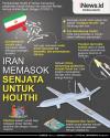 Infografis Iran Memasok Senjata Houthi untuk Serang Fasilitas Minyak Arab Saudi
