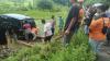 Belajar Mengemudi, Warga Karanganyar Ini Tak Bisa Kendalikan Mobil hingga Terjun ke Sawah