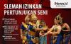Infografis Sleman Izinkan Pertunjukan Seni saat Pandemi Covid-19