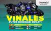 Infografis Maverick Vinales Putus Dominas Ducati di MotoGP Qatar 2021
