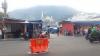 Diduga Picu  Kemacetan, Lapak Pedagang di Terminal Gamalama Ternate Dibongkar