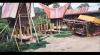 Diterjang Puting Beliung, 8 Rumah Adat di Toraja Utara Roboh
