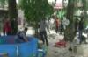Video Polisi Grebek Lokasi Judi Sabung Ayam di Sumut