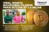 Viral Wanita Bulukumba Dilamar Pakai Bitcoin Rp1,6 Miliar