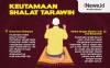 Hore, Kini Boleh Sholat Tarawih Berjamaah di Masjid, Ketua MUI KBB: Tetap Disiplin Prokes