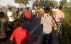 Perang Petasan di Lombok Barat, Anak-Anak Berlarian
