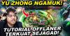 Offlaner Terkuat di Mobile Legends, Ini Tutorial Main Yu Zhong ala Atlet Esports Aville   