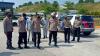 Kakorlantas Polri Cek Lokasi Penyekatan Larangan Mudik di Lampung