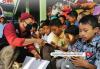 Berbagi Mushaf Al-Qur’an di TPA Nurul Huda Gemolong Sragen