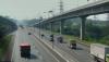 Hari Kedua Larangan Mudik, Lalu Lintas di Tol Cikampek Karawang Lengang 