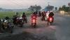 Hujan Lebat Untungkan Pemudik Sepeda Motor, Lolos Sampai Cirebon Tanpa Penyekatan