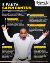 Infografis Fakta-Fakta Komedian Sapri Pantun