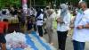 Pasar Serba Rp7.500 di Polda Gorontalo Disambut Antusias, Pembeli Wajib Pakai Masker