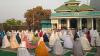Ratusan Jemaah Sholat Idul Fitri di Masjid Al Huda Minomartani Sleman