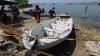 Penampakan Perahu yang Tenggelam saat Bawa Wisatawan di Waduk Kedung Ombo