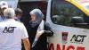 Ambulans dengan Logo Kota Padang Bantu Warga Palestina yang Diserang Israel