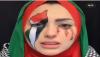 Dukung Palestina, Melly Goeslaw Repost Perempuan Lukis Wajah dengan Air Mata Darah