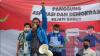 Unik, Kejati Sumut Bangun Panggung untuk Fasilitasi Pendemo di Kantornya