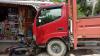 Ditinggal Sopir, Truk Tiba-Tiba Meluncur Tabrak Kios dan Motor di Tana Toraja