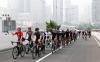 Ratusan Pesepeda Ikuti Uji Coba Jalur Road Bike JLNT Kampung Melayu-Tanah Abang - Bagian 5