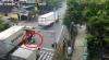 Rekaman CCTV Truk Ugal-ugalan Nyaris Tabrak Emak-Emak Pengendara Motor di Boyolali