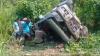 Diduga Rem Blong, Mobil di Lampung Terjun Bebas ke Jurang Sedalam 30 Meter