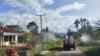 Brimob Polda Sumut Intensifkan Penyemprotan Disinfektan di Zona Merah Covid-19