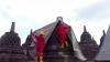  Aman dari Abu Merapi, 72 Terpal Penutup Candi Borobudur Akhirnya Dibuka  