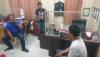 Bunuh Ayah Kandung, Pemuda di Asahan Tampak Tenang Diperiksa Polisi