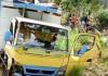 Video Kecelakaan Maut Truk Bermuatan Kayu dengan Minibus, 1 Orang Tewas