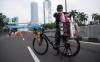  Uji Coba Barakhir, Dishub DKI Jakarta Copot Rambu Jalur Road Bike di JLNT Casablanca - Bagian 3