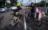  Uji Coba Barakhir, Dishub DKI Jakarta Copot Rambu Jalur Road Bike di JLNT Casablanca - Bagian 1