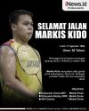 Infografis Markis Kido Meninggal Dunia