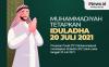 Infografis Muhammadiyah Tetapkan Iduladha 20 Juli 2021