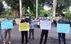 Aksi Solidaritas, Massa Desak Polisi Tangkap Pembunuh Wartawan di Sumut
