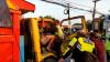 Tabrakan Beruntun Motor dan 2 Dump Truck di Sidoarjo, 1 Tewas  