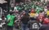 Bentrok Ojol dan Mata Elang di Mangga Besar Dibubarkan Polisi