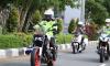 Naik Motor, Begini Aksi Kapolda Kalbar Pantau Penyekatan Jalan di Pontianak