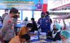 Ratusan ABK di Sungai Musi Disuntik Vaksin Covid-19 