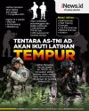 Infografis Tentara AS-TNI AD Akan Ikuti Latihan Tempur