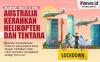 Infografis Australia Kerahkan Militer Perketat Lockdown