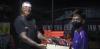 2 Bule Klub Motor Bikers Brotherhood Sumbang 30 Sepatu Bola untuk Anak Bali
