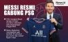Infografis Lionel Messi Resmi Gabung PSG