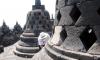 Hujan Abu Gunung Merapi Selimuti Candi Borobudur