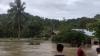 Banjir Nias Utara, Belasan Orang Terjebak di Atap Rumah