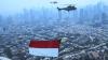 Helikopter TNI AU Bawa Bendera Merah Putih Raksasa di Langit Jakarta - Bagian 3