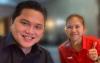 Dapat Sepatu dari Greysia Polii, Erick Thohir: Cocok dengan Anak Zaman Sekarang